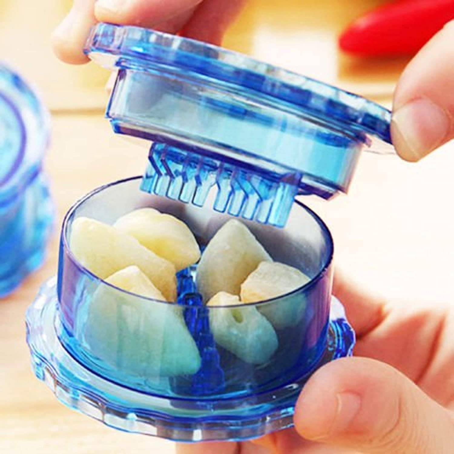     			Garlic Cutter, Onion, Chilli, Ginger, Dry Fruit Multi Crusher/Vegetable Chopper Multicolour (Pack of 1)