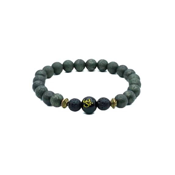     			HEALINGGEMS Black Bracelet ( Pack of 1 )