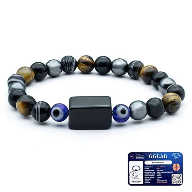 HEALINGGEMS Multicolor Bracelet ( Pack of 1 ) HEALINGGEMS Multicolor Bracelet ( Pack of 1 )