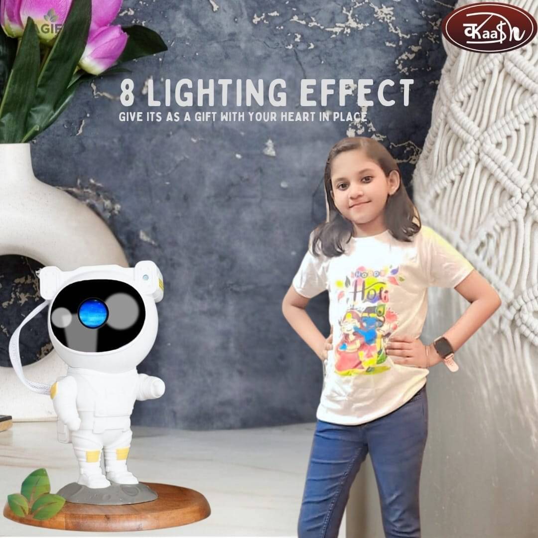     			Kaash White Decorative Table Lamp ( Pack of 1 )