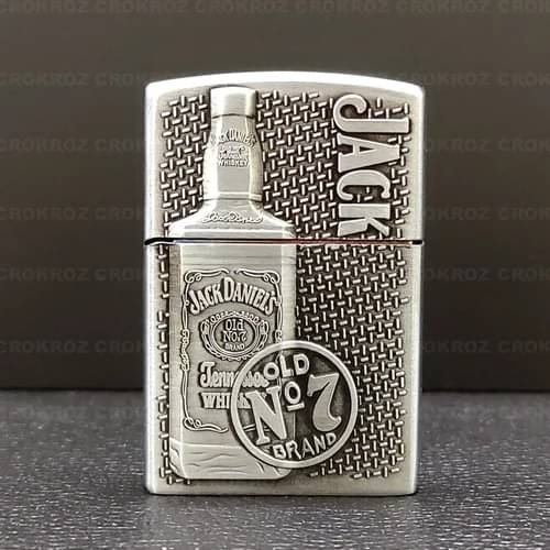     			PAAVI Silver Iron Cigarette Lighter ( Pack of 1 )