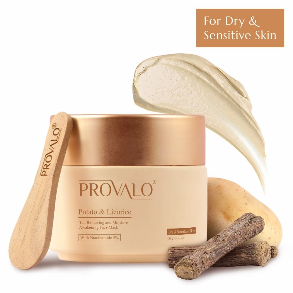     			PROVALO - Tan Removal Mask for Dry Skin ( Pack of 1 )