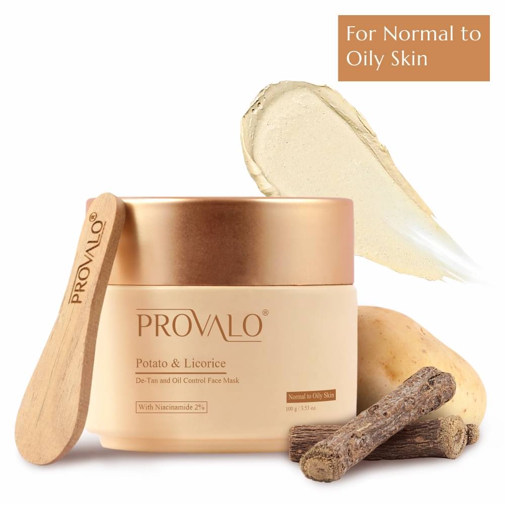     			PROVALO - Tan Removal Mask for Oily Skin ( Pack of 1 )