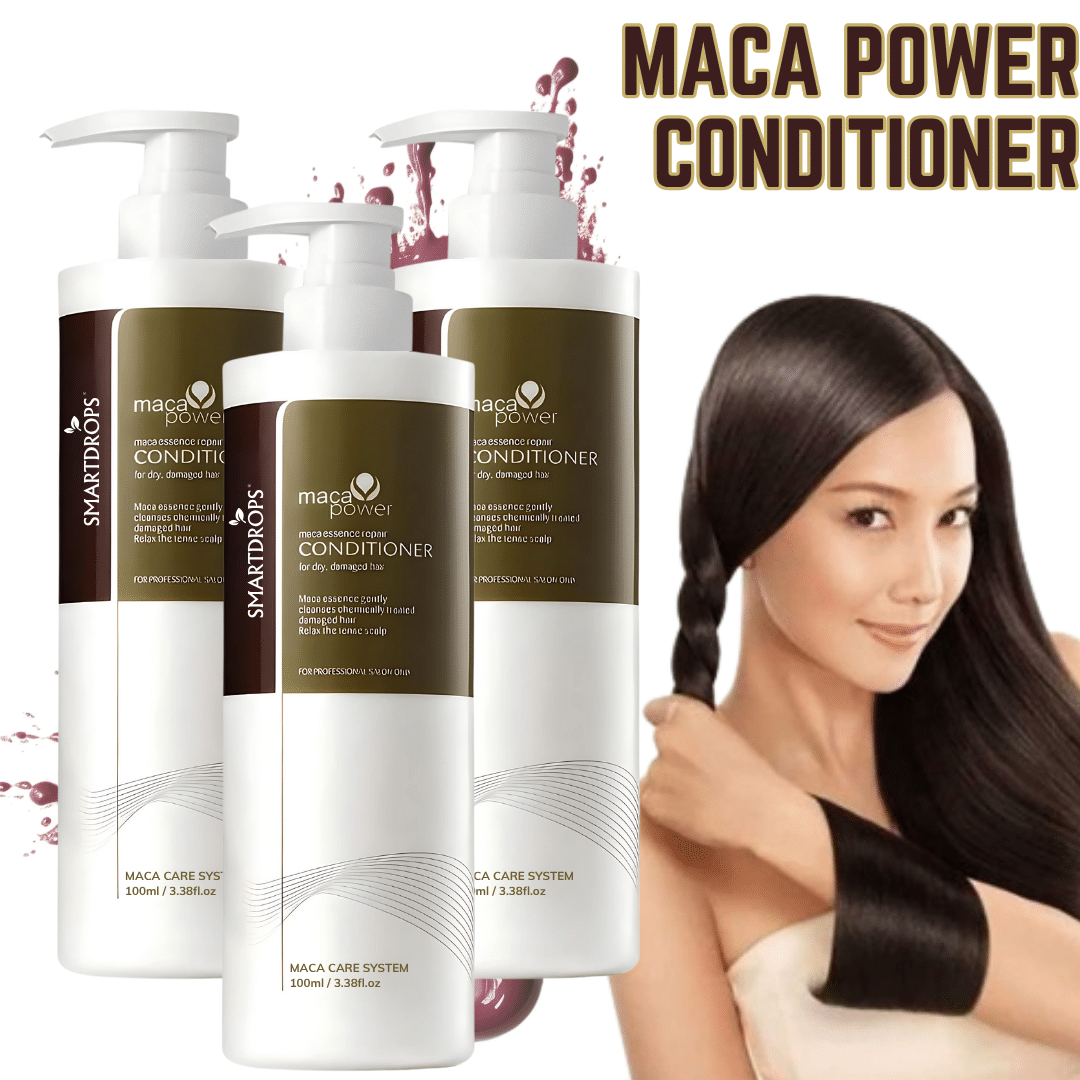 Smartdrops Smartdrops Maca Power Hair Conditioner Deep Conditioner 100 mL Pack of 3 Smartdrops Smartdrops Maca Power Hair Conditioner Deep Conditioner 100 mL Pack of 3
