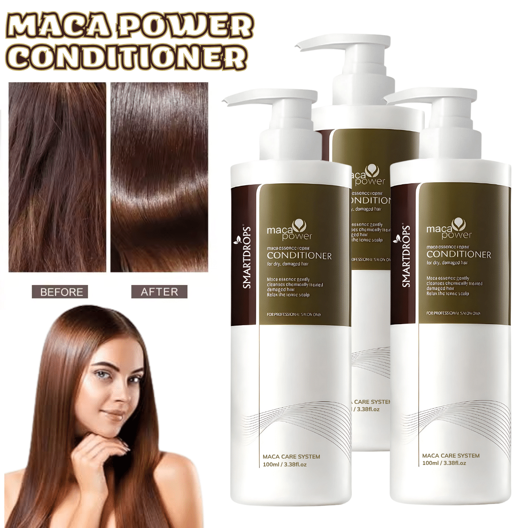Smartdrops Smartdrops Maca Power Hair Conditioner Deep Conditioner 100 mL Pack of 3 Smartdrops Smartdrops Maca Power Hair Conditioner Deep Conditioner 100 mL Pack of 3