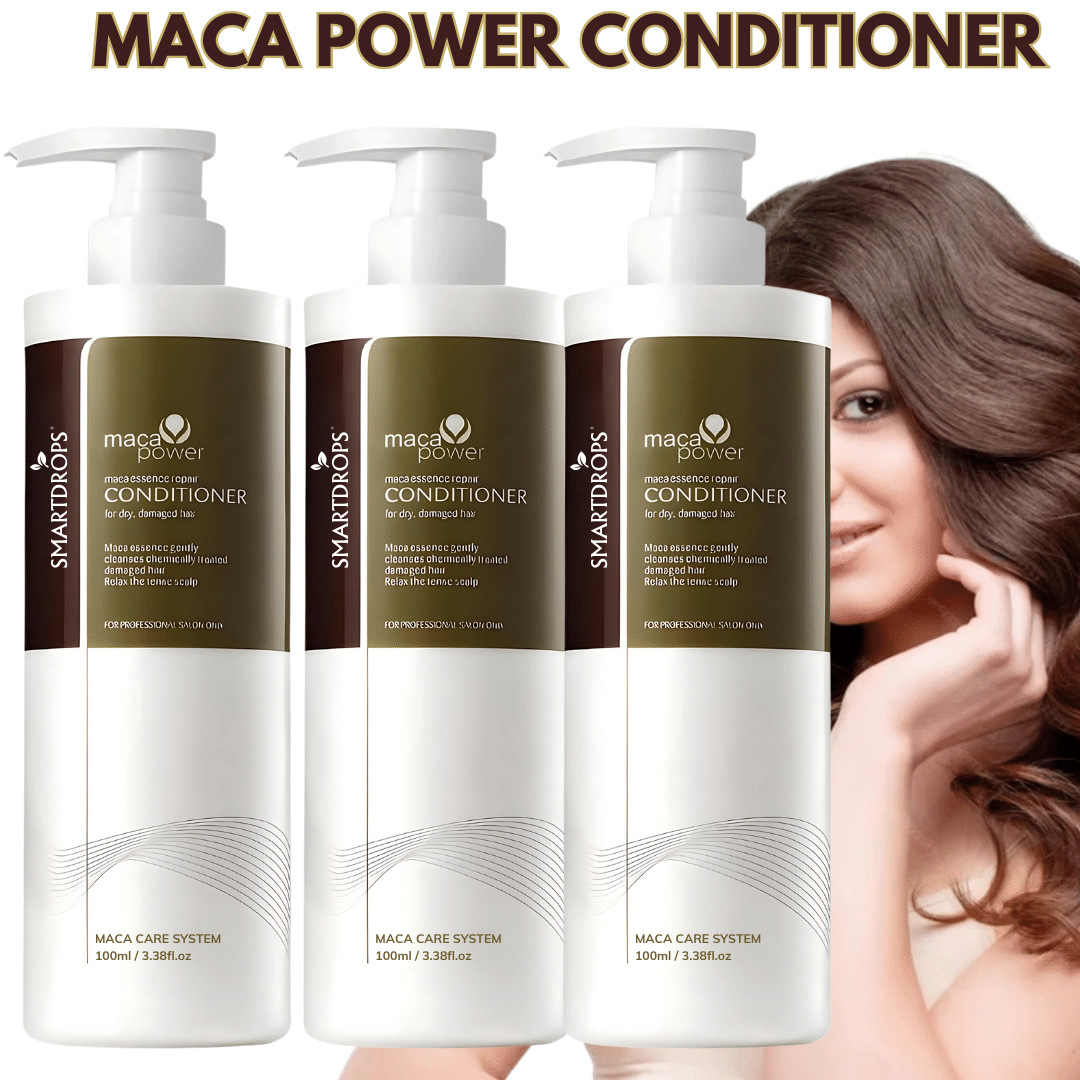     			Smartdrops Smartdrops Maca Power Hair Conditioner Leave In Conditioner 100 mL Pack of 3