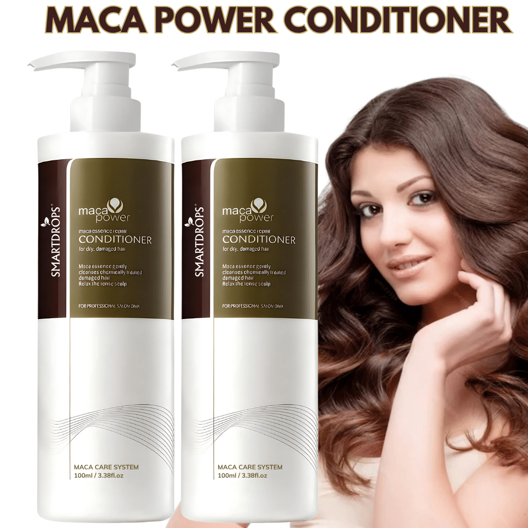 Smartdrops Smartdrops Maca Power Hair Conditioner Deep Conditioner 100 mL Pack of 2 Smartdrops Smartdrops Maca Power Hair Conditioner Deep Conditioner 100 mL Pack of 2