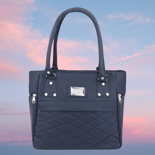     			THE MONAIN CEAPT Handheld Bag PU Set of 1 ( Blue )