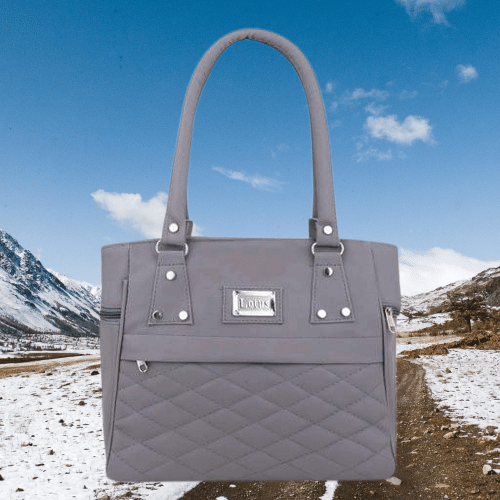     			THE MONAIN CEAPT Handheld Bag PU Set of 1 ( Grey )