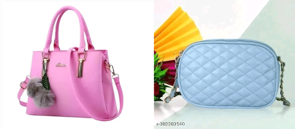     			THE MONAINA CEAPT Shoulder Bag PU Set of 1 ( Blue )
