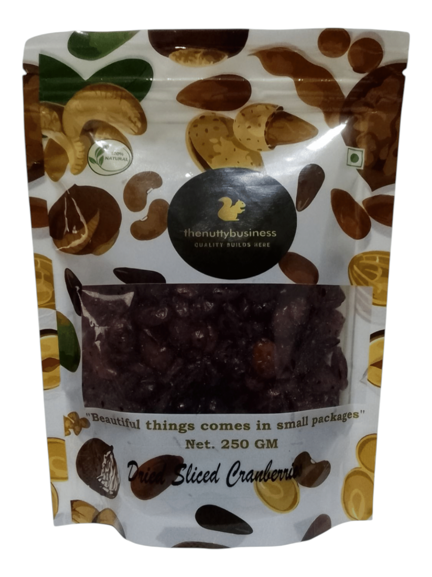 THE NUTTY BUSINESS Cranberry 250 g THE NUTTY BUSINESS Cranberry 250 g