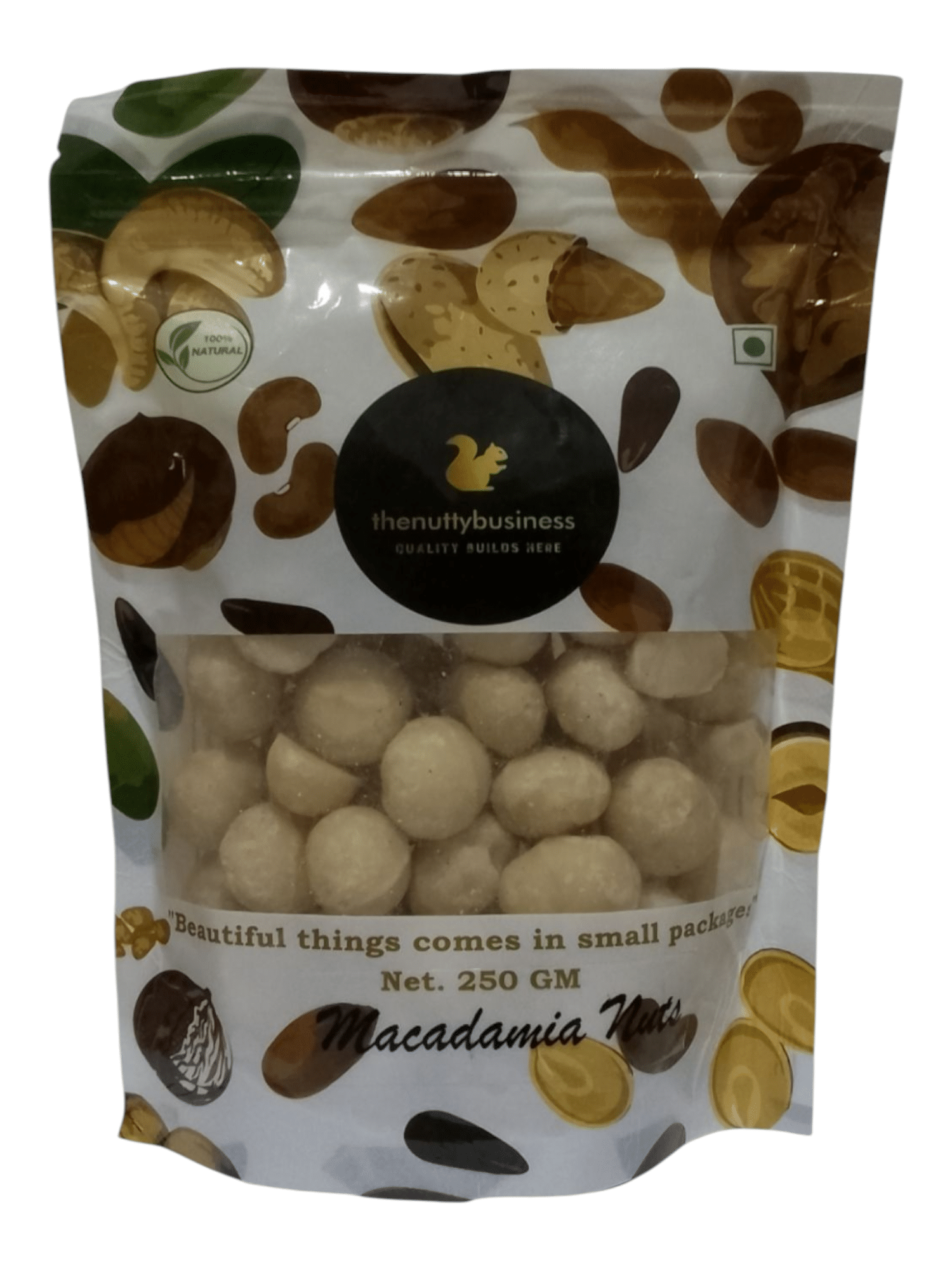THE NUTTY BUSINESS Macadamia Nuts 250 g THE NUTTY BUSINESS Macadamia Nuts 250 g