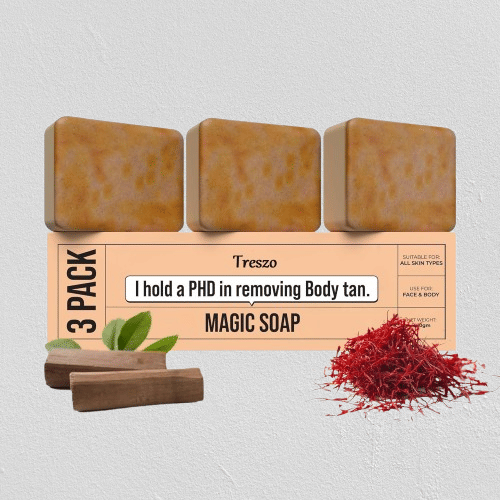 Treszo Beauty Ghor Magic Soap for All Skin Type ( Pack of 3 )