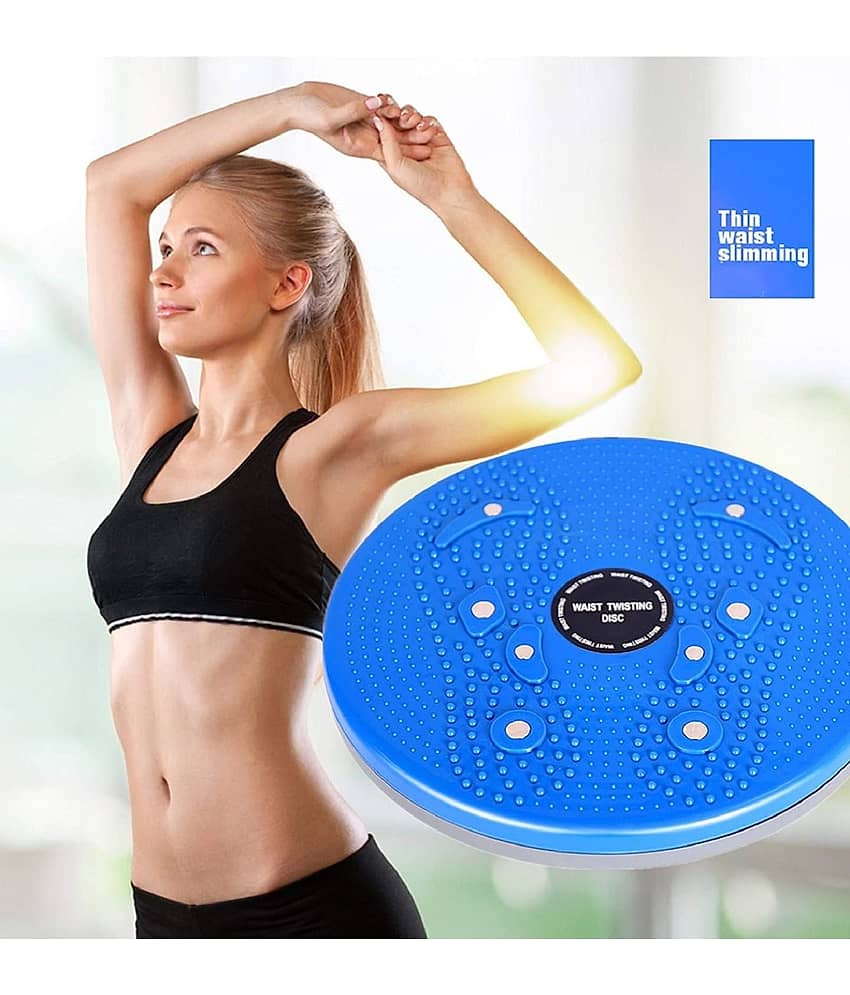 Tummy Twister & Magnetic Therapy,Body Weight Reducer, Acupressure Pyramids Ab Exerciser Pack of 1, Red - Sports and Fitness Equipment | Buy online on ZillyBuy