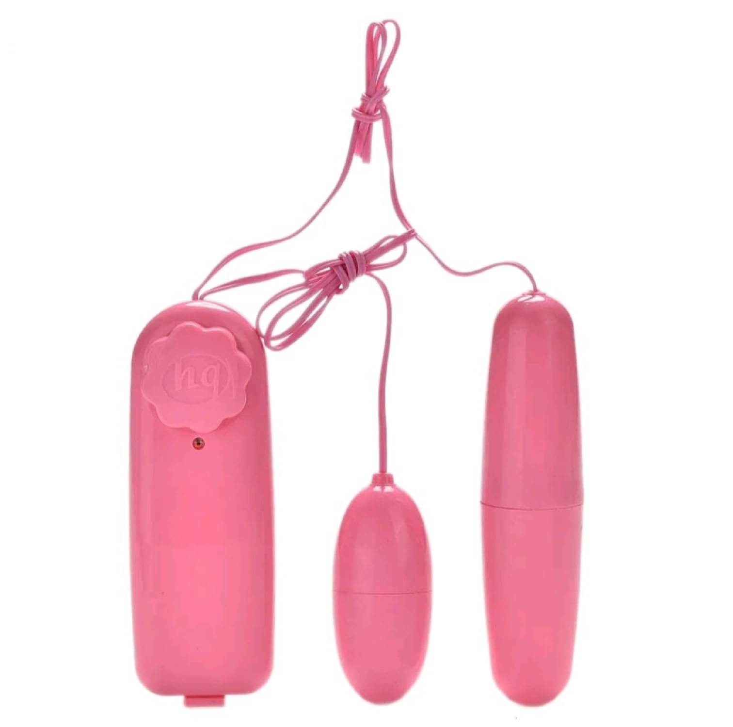    			Vibrations Dual Vibrating Egg Portable Manual Massager
