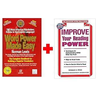     			Word Power Made Easy + Improve Your Reading Power (Set Of 2 Books) Paperback – 1 January 2024