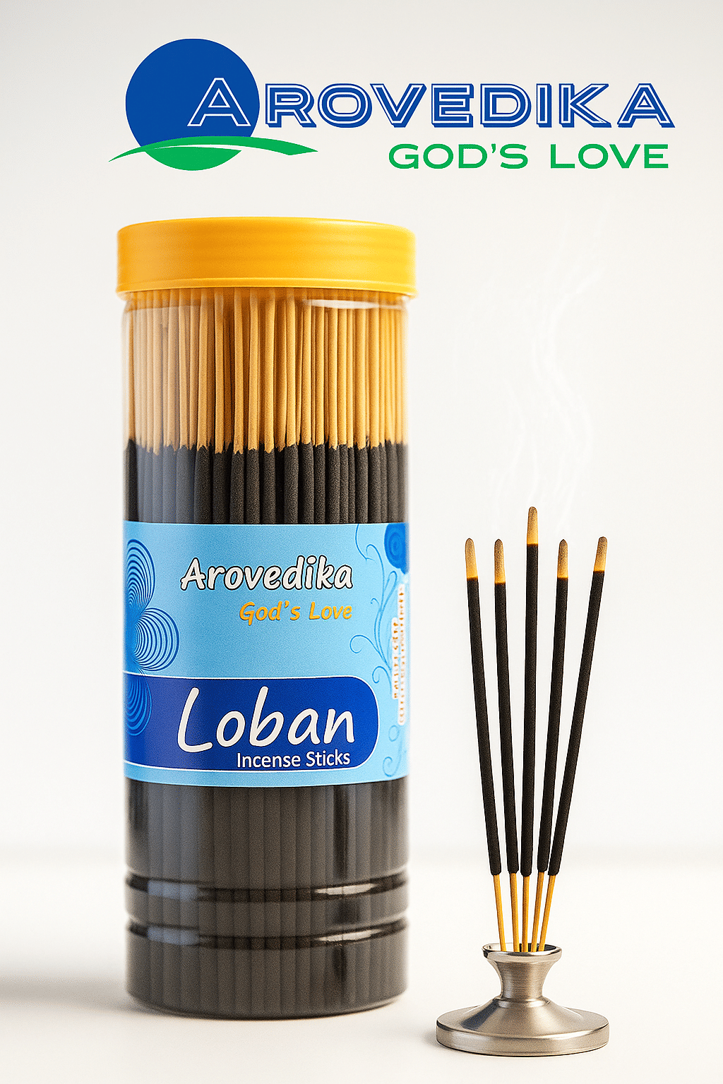     			arovedika Incense Stick Loban 400 gm (280 Sticks)