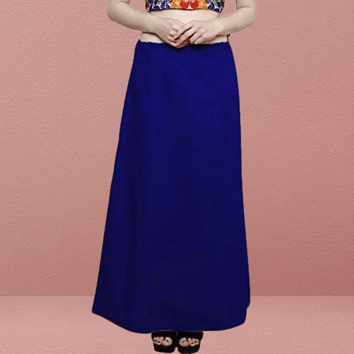manidhari fab Navy Cotton Petticoat - Single manidhari fab Navy Cotton Petticoat - Single