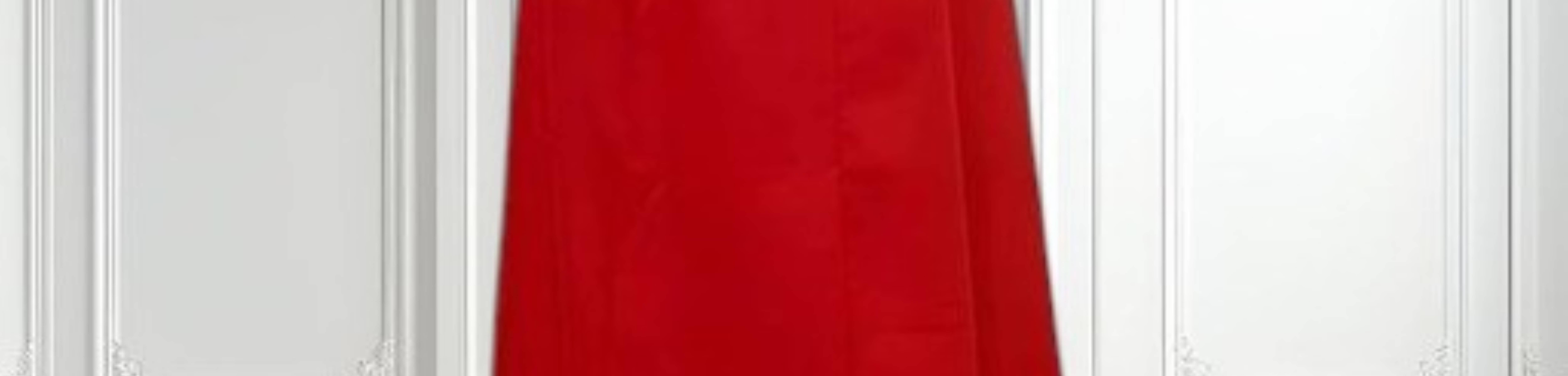     			manidhari fab Red Cotton Petticoat - Single