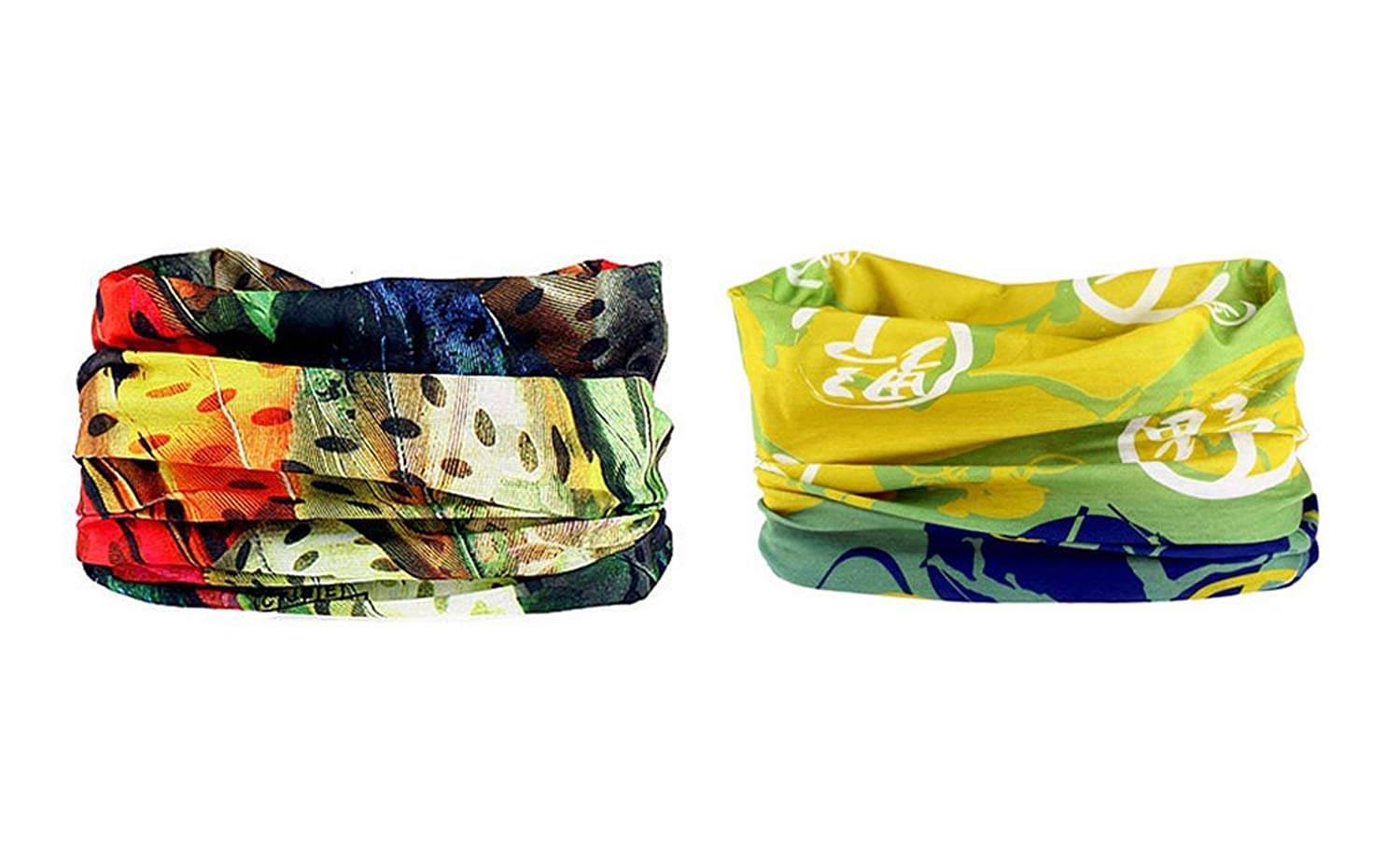 ATIPRIYA Pack of 2 Nylon Men's Headwrap ( Multicolor )     			ATIPRIYA Pack of 2 Nylon Men's Headwrap ( Multicolor )