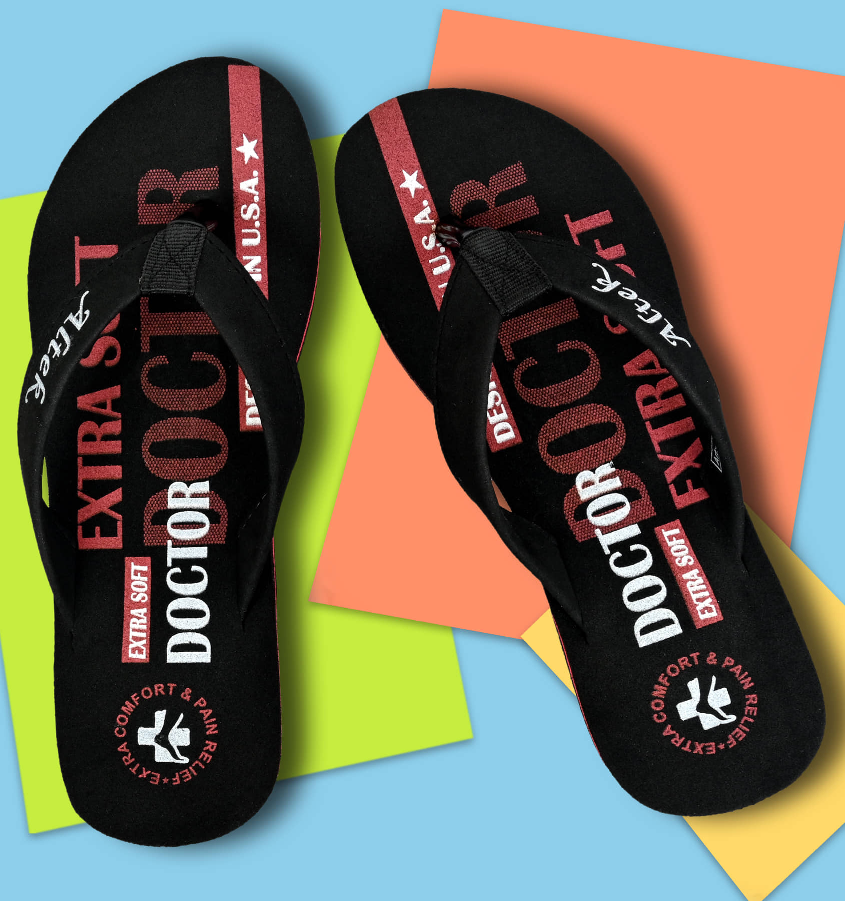 Altek Black Women's Flip Flop