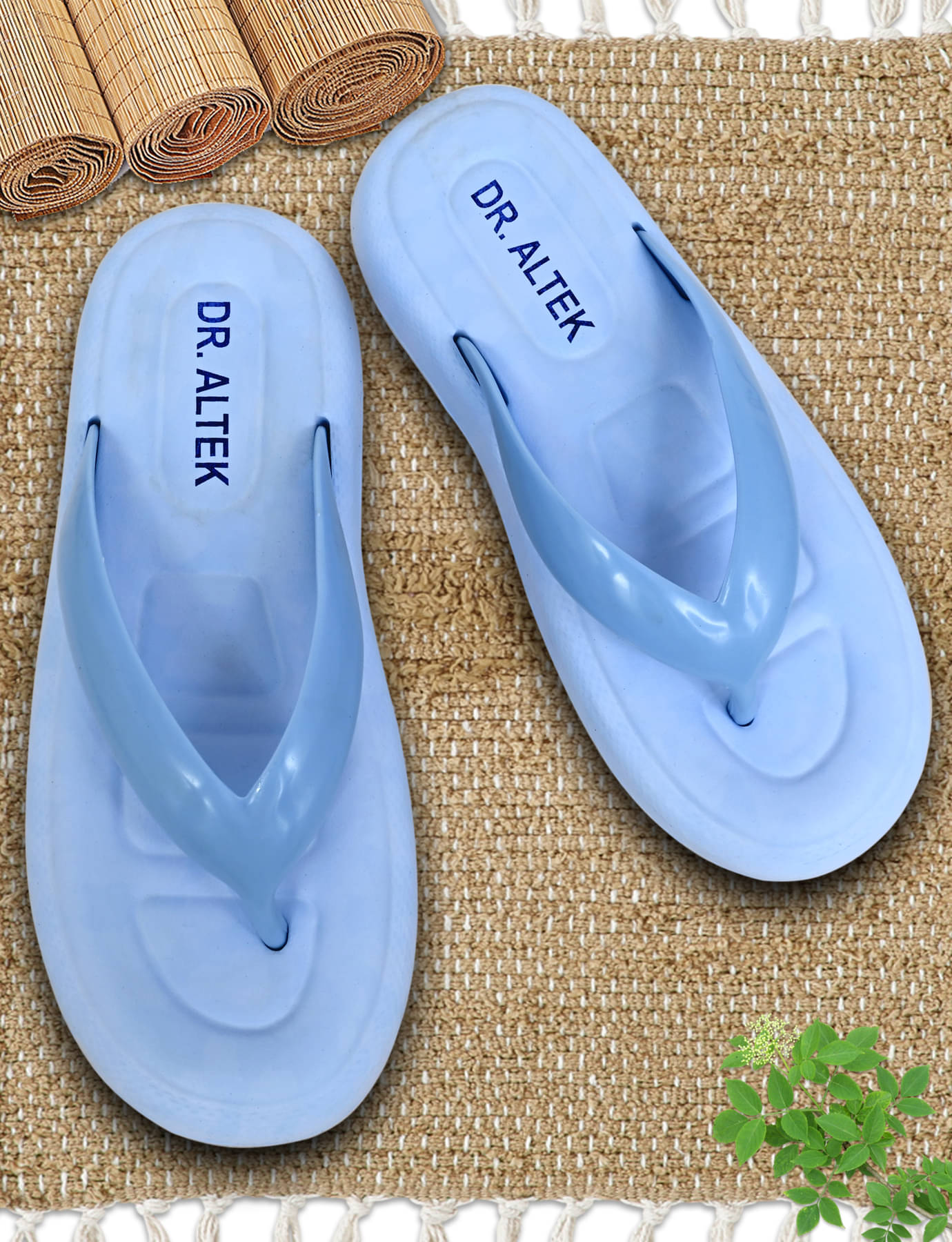     			Altek Blue Women's Flip Flop