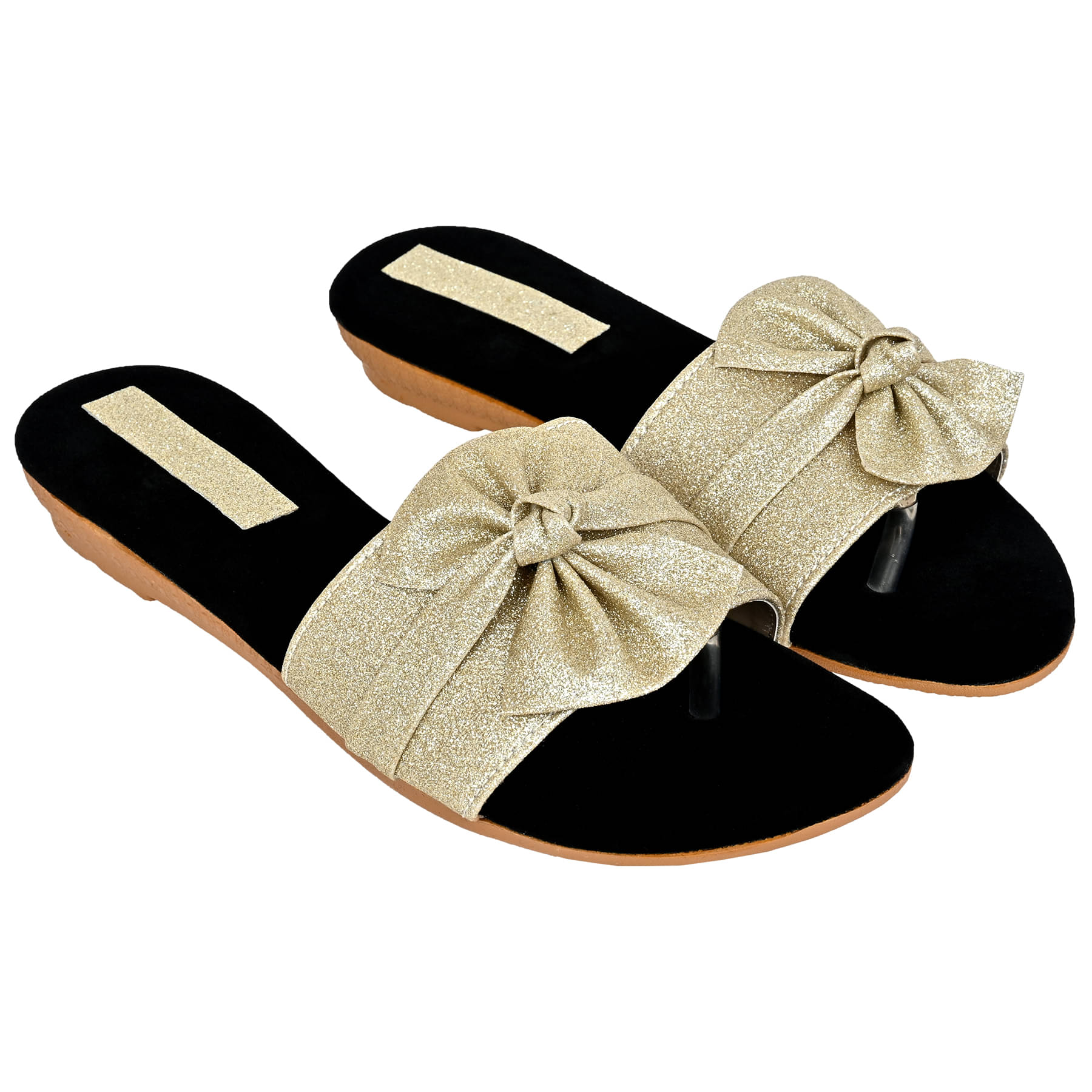     			Altek Gold Women's Flats