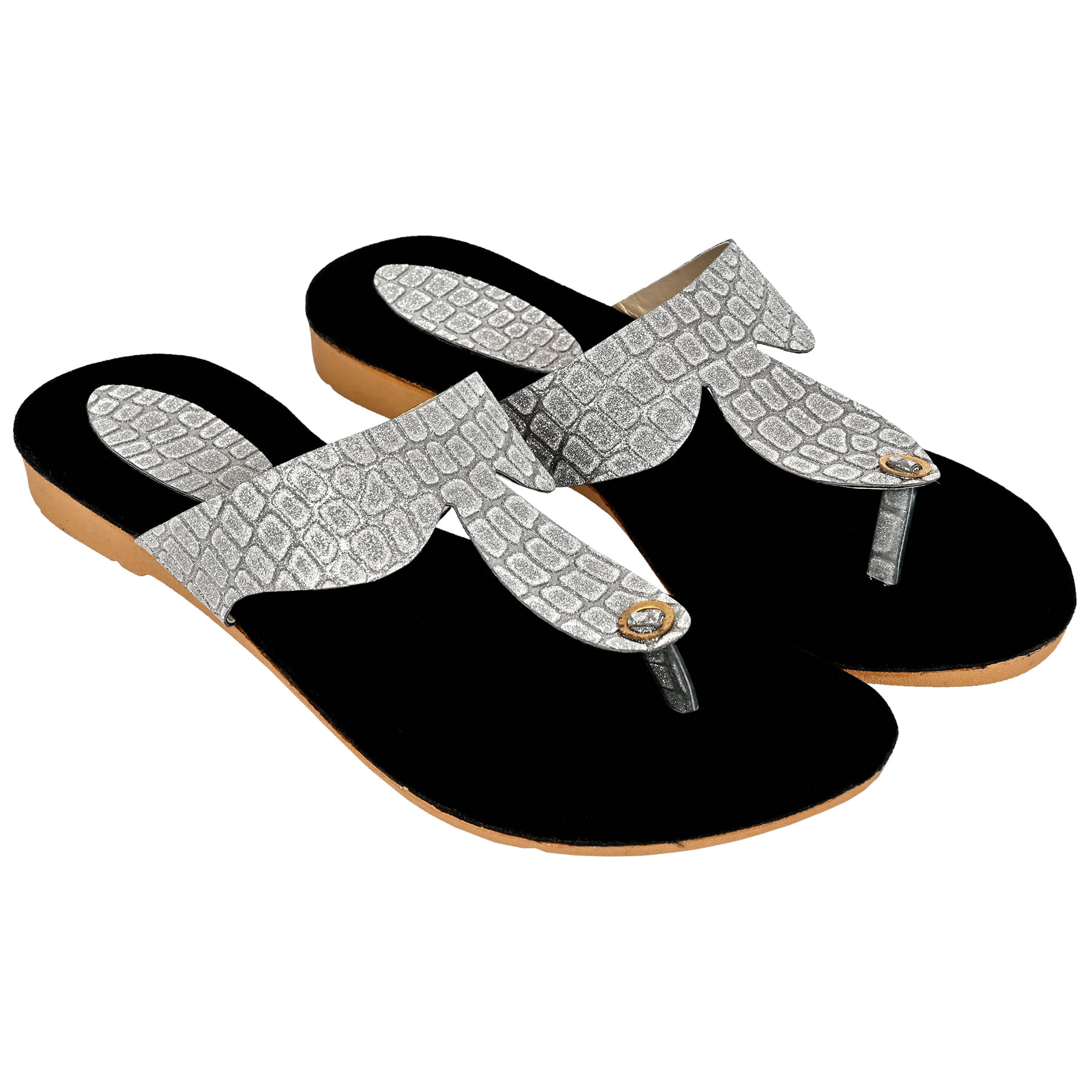     			Altek Silver Women's Flats