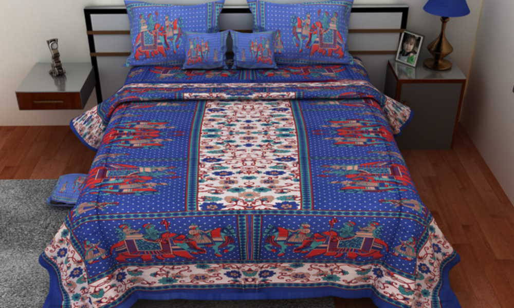 Batham Handloom Cotton 1 Double Bedsheet with 2 Pillow Covers ( White ) Batham Handloom Cotton 1 Double Bedsheet with 2 Pillow Covers ( White )