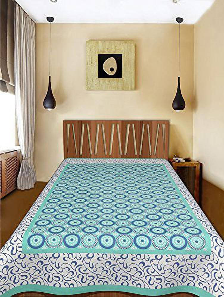 Batham Handloom Cotton 1 Single Bedsheet with 2 Pillow Covers ( Multicolor ) Batham Handloom Cotton 1 Single Bedsheet with 2 Pillow Covers ( Multicolor )