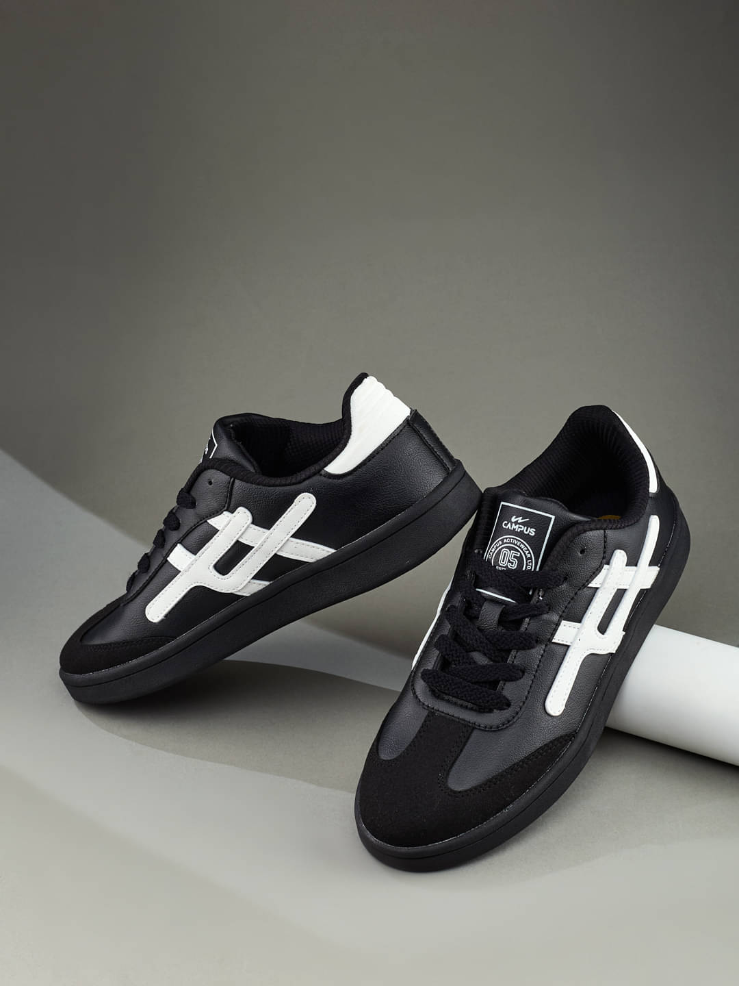     			Campus Black Women's Sneakers