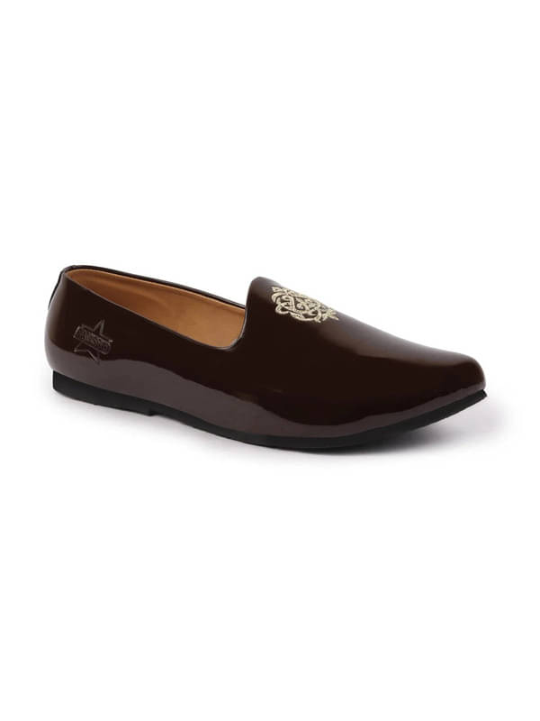     			Fausto Brown Men's Designer Shoes