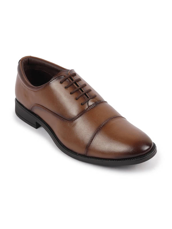     			Fausto Tan Men's Oxford Formal Shoes