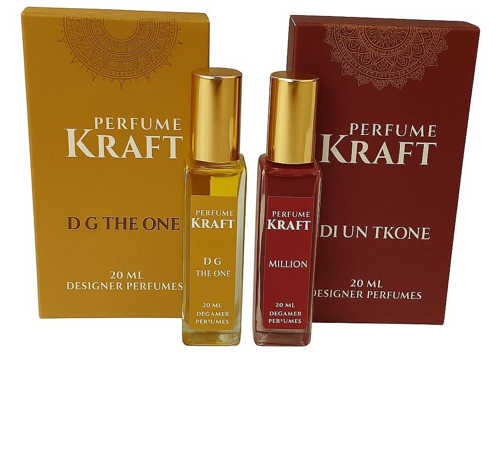 Perfume Kraft D G The One and Dun Ikone Inspired Version Perfumes of 20 ml each Perfume Kraft D G The One and Dun Ikone Inspired Version Perfumes of 20 ml each