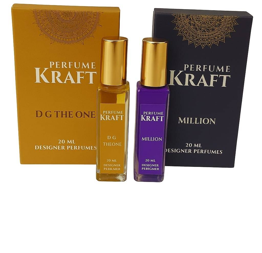     			Perfume Kraft D G The One and Million Inspired Version Perfumes of 20 ml each