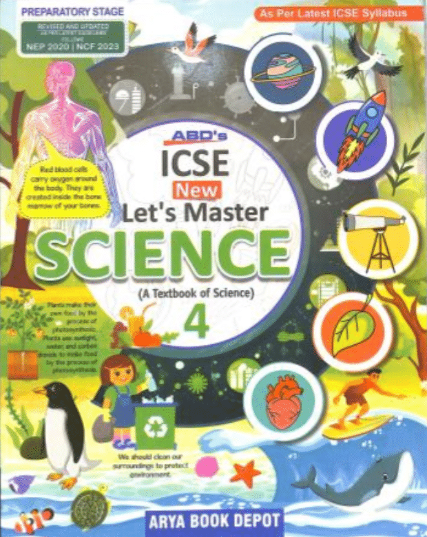     			ICSE NEW Lets Master SCIENCE CLASS 4