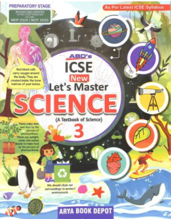     			ICSE NEW Lets Master SCIENCE CLASS 3
