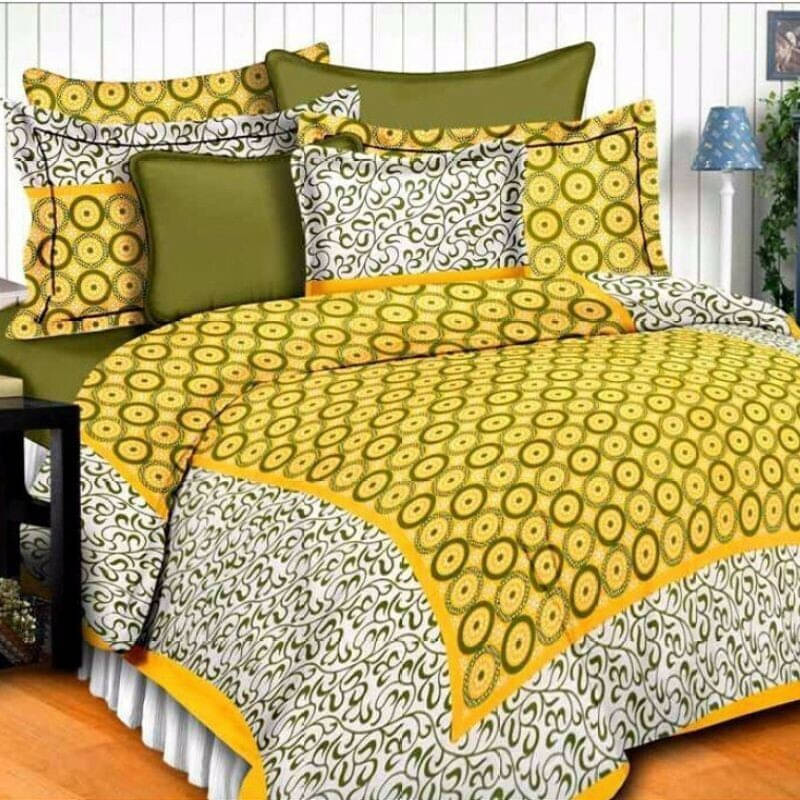 Navkaar Creation Cotton 1 Double Bedsheet with 2 Pillow Covers ( Red ) Navkaar Creation Cotton 1 Double Bedsheet with 2 Pillow Covers ( Red )