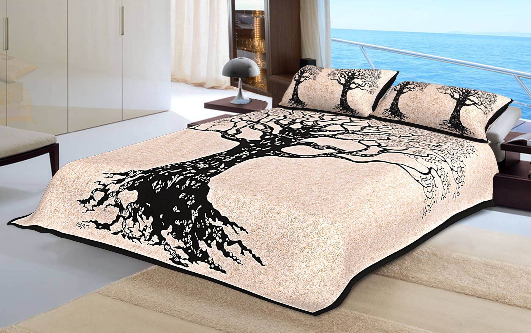 Navkaar Creation Cotton 1 Double Bedsheet with 2 Pillow Covers ( Green ) Navkaar Creation Cotton 1 Double Bedsheet with 2 Pillow Covers ( Green )