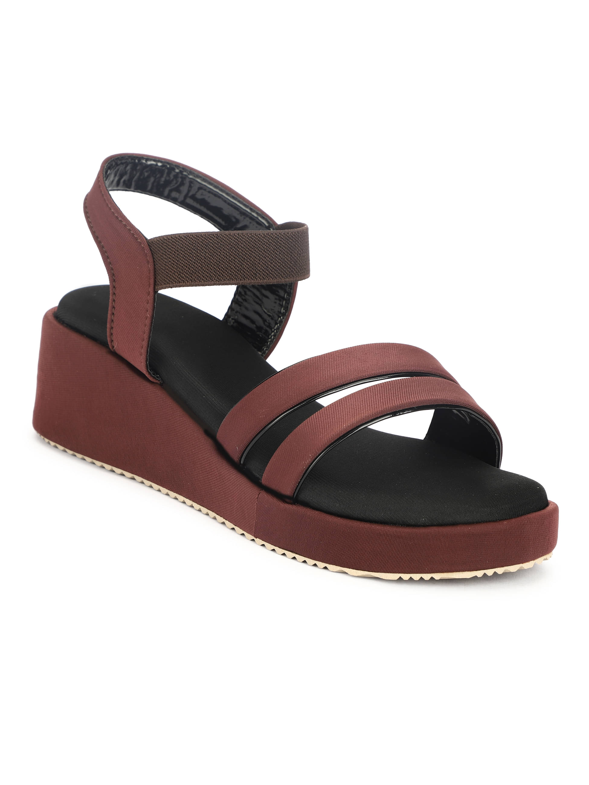     			Rimezs Brown Women's Sandal Heels
