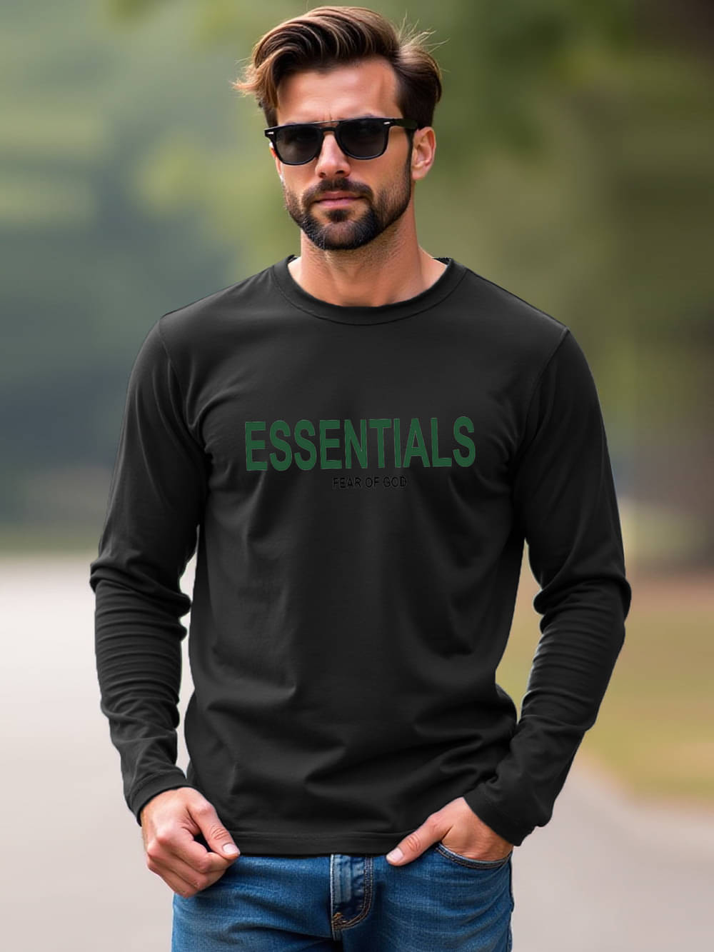 VIOUR Men Cotton Regular Fit Printed T-Shirt ( Black ) VIOUR Men Cotton Regular Fit Printed T-Shirt ( Black )