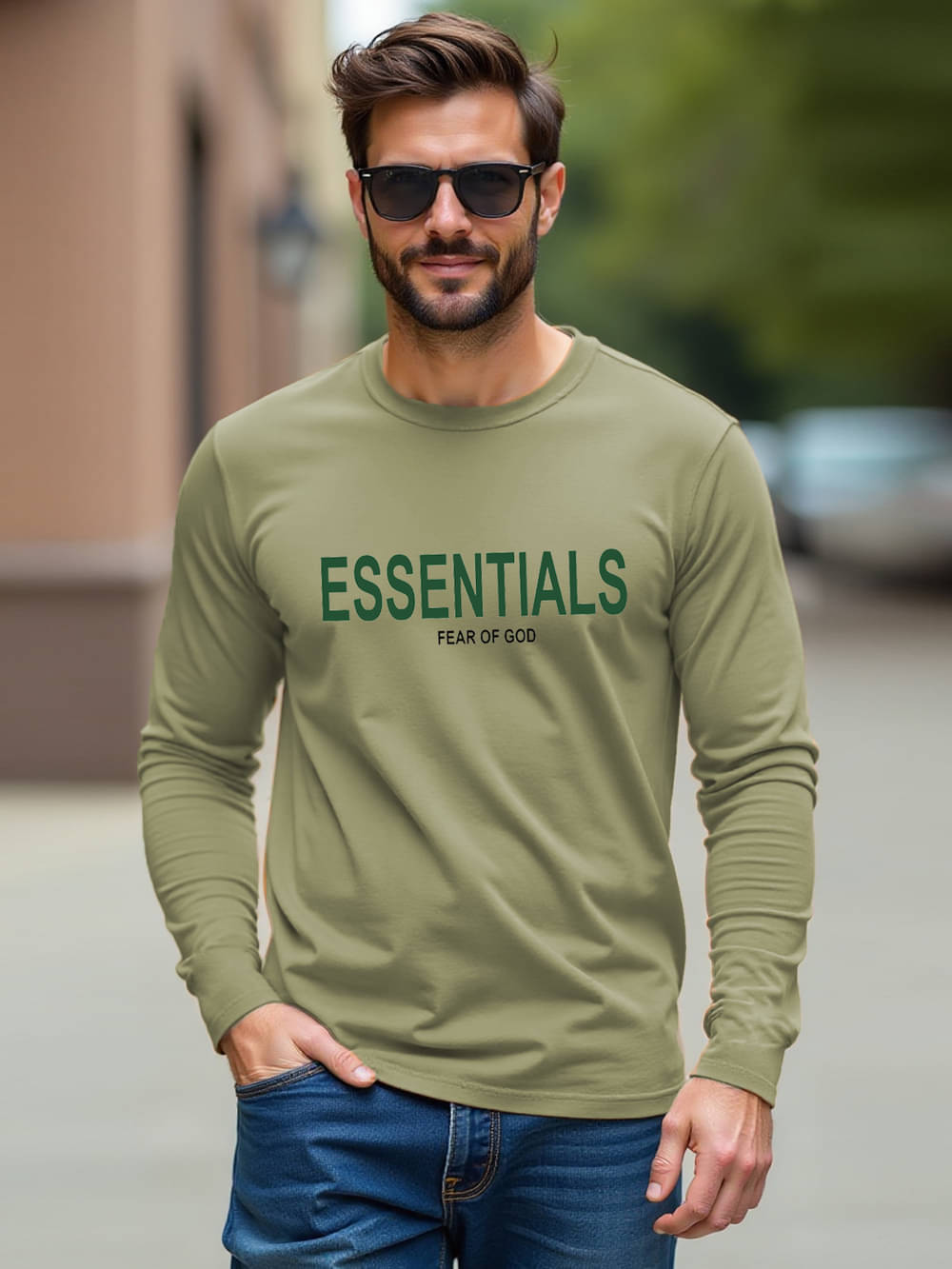     			VIOUR Men Cotton Regular Fit Printed T-Shirt ( Mint Green )