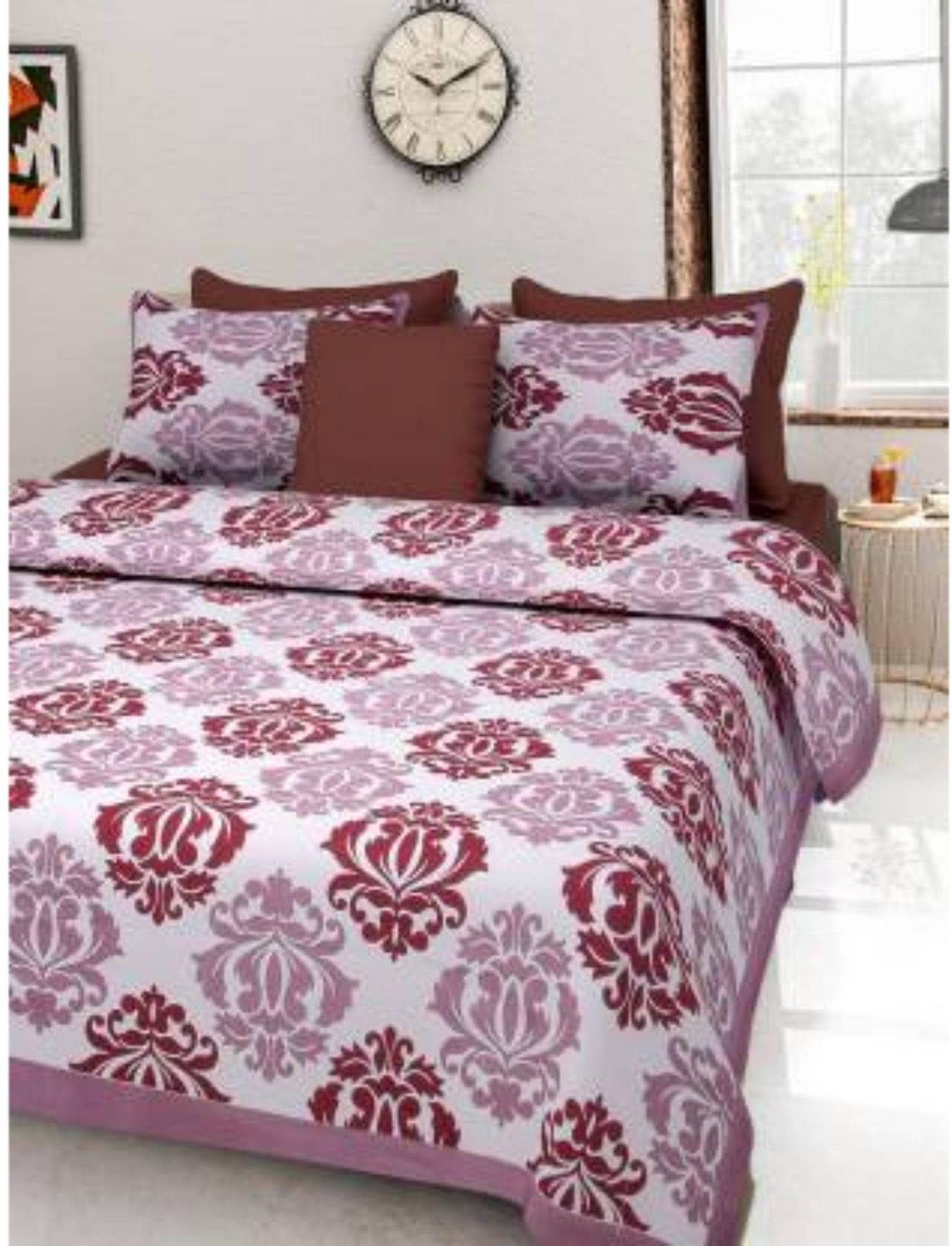 WAR TRADE Cotton 1 Double Bedsheet with 2 Pillow Covers ( Yellow ) WAR TRADE Cotton 1 Double Bedsheet with 2 Pillow Covers ( Yellow )