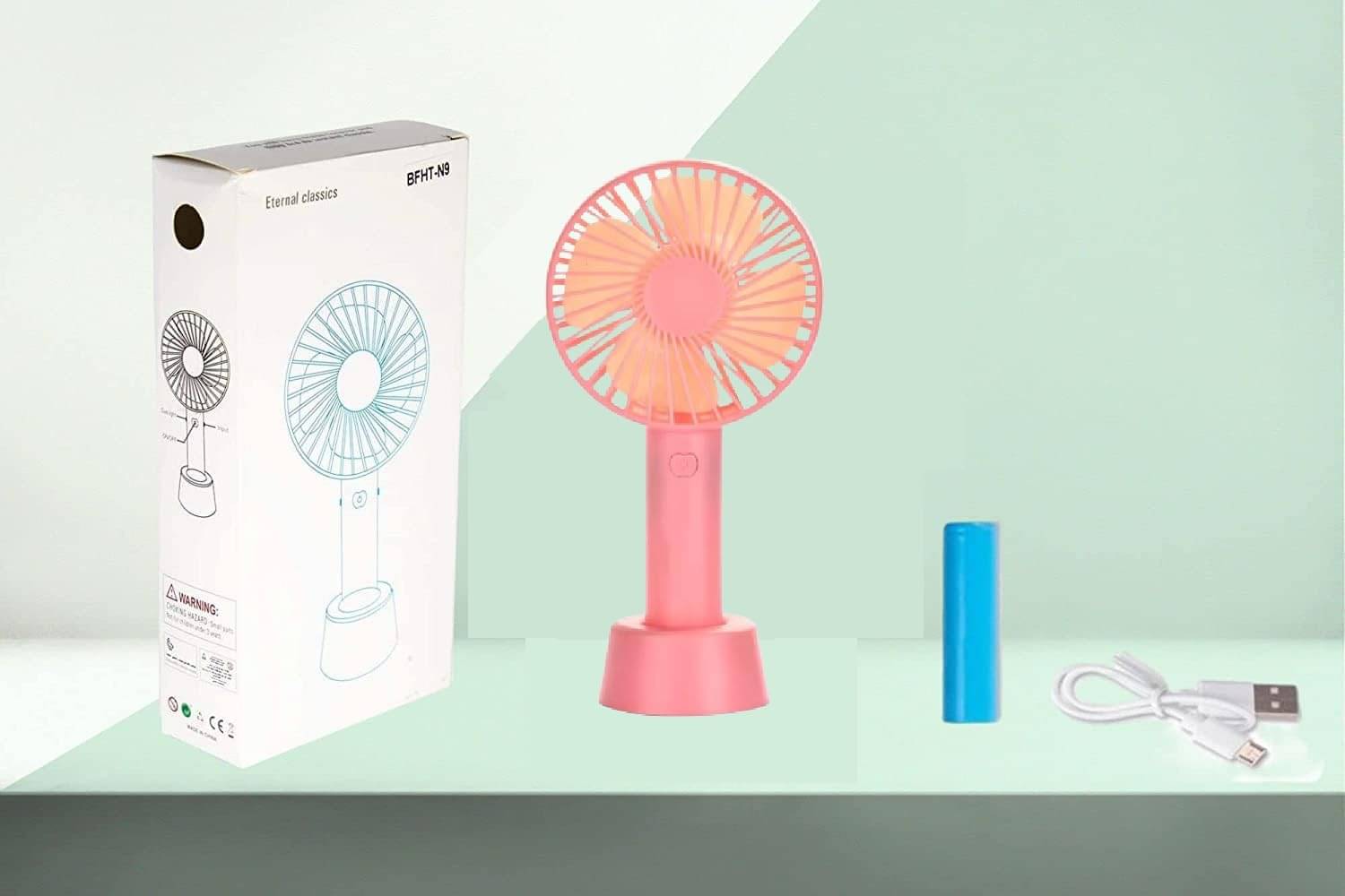 AVYA Mini Handheld Rechargeable Fan –Portable & USB Rechargeable MULTICOLOUR AVYA Mini Handheld Rechargeable Fan –Portable & USB Rechargeable MULTICOLOUR