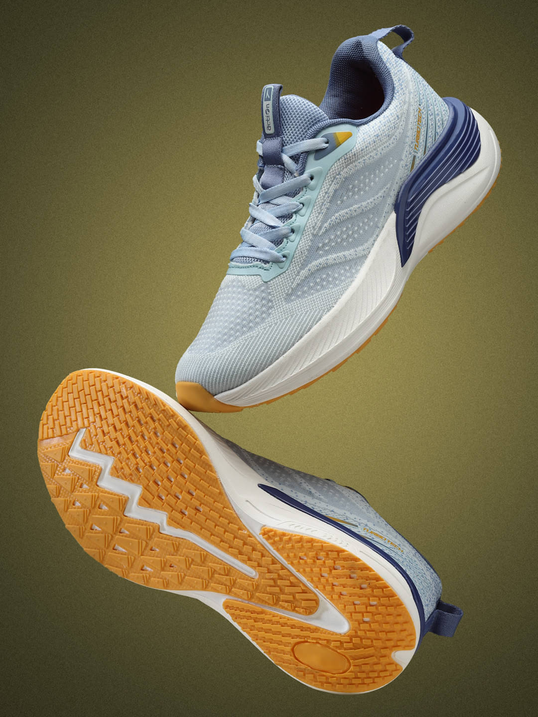     			Action Blue Men's Sports Running Shoes