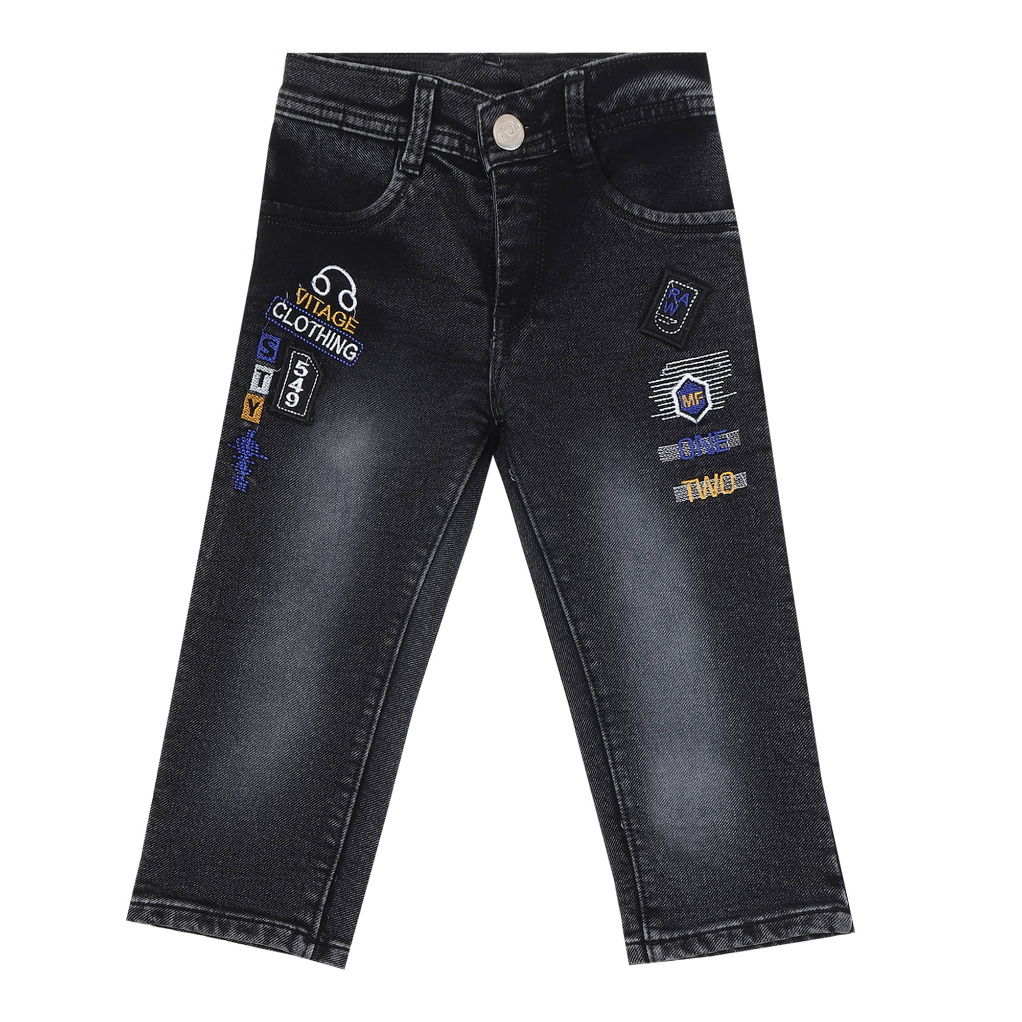     			Arshia Fashions Pack of 1 Boys Denim Jeans ( Black )