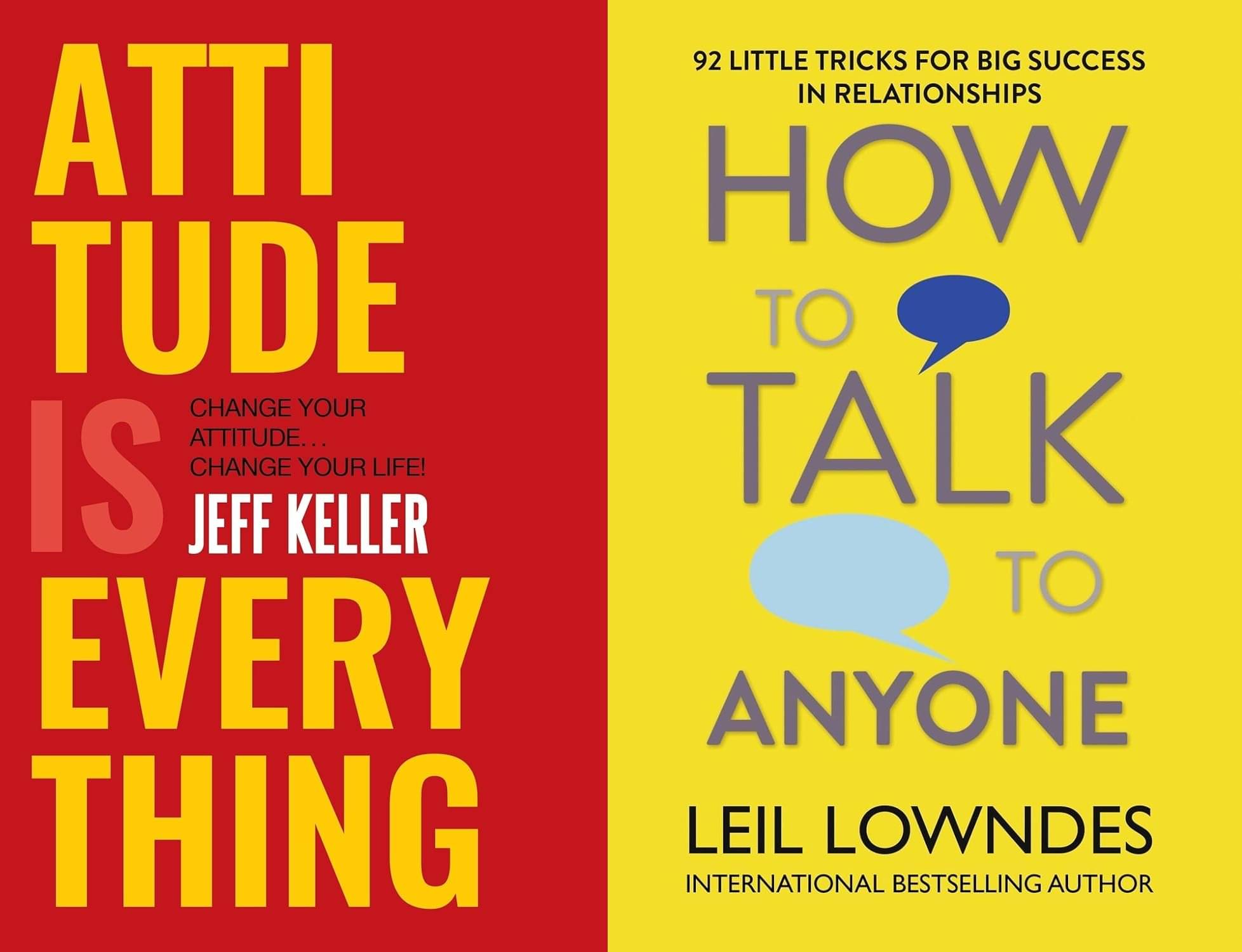 Attitude Is Everything + How To Talk To Anyone - Combo Of 2 Books Attitude Is Everything + How To Talk To Anyone - Combo Of 2 Books