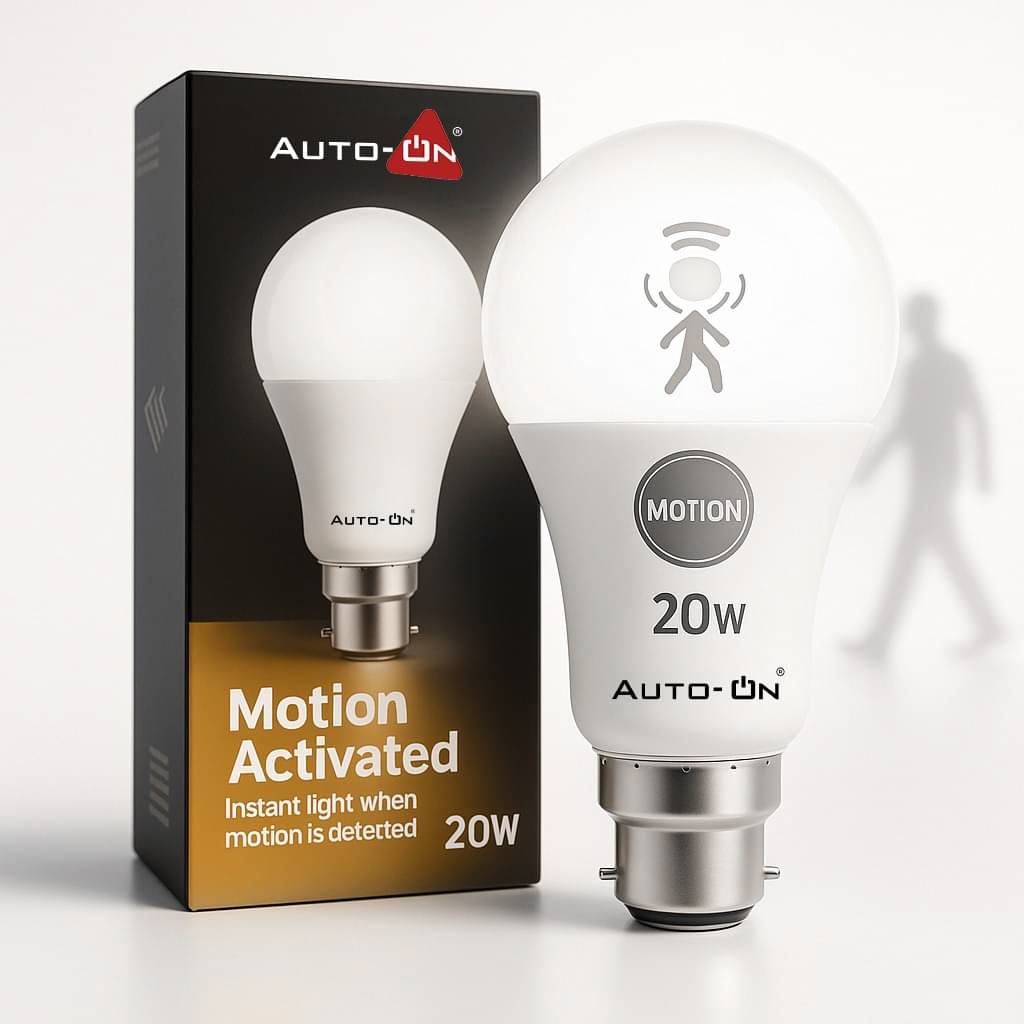    			Auto-ON 20W Cool Day Light LED Bulb ( Single Pack )