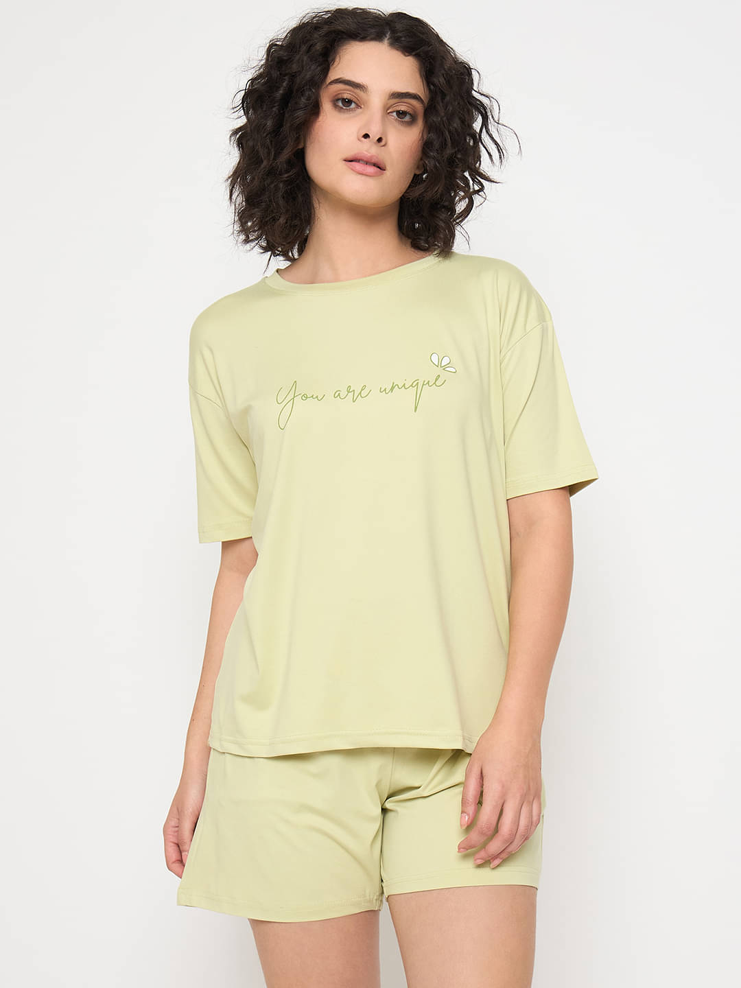     			Camey Mint Green Cotton Women's Nightwear Nightsuit Sets ( Pack of 1 )