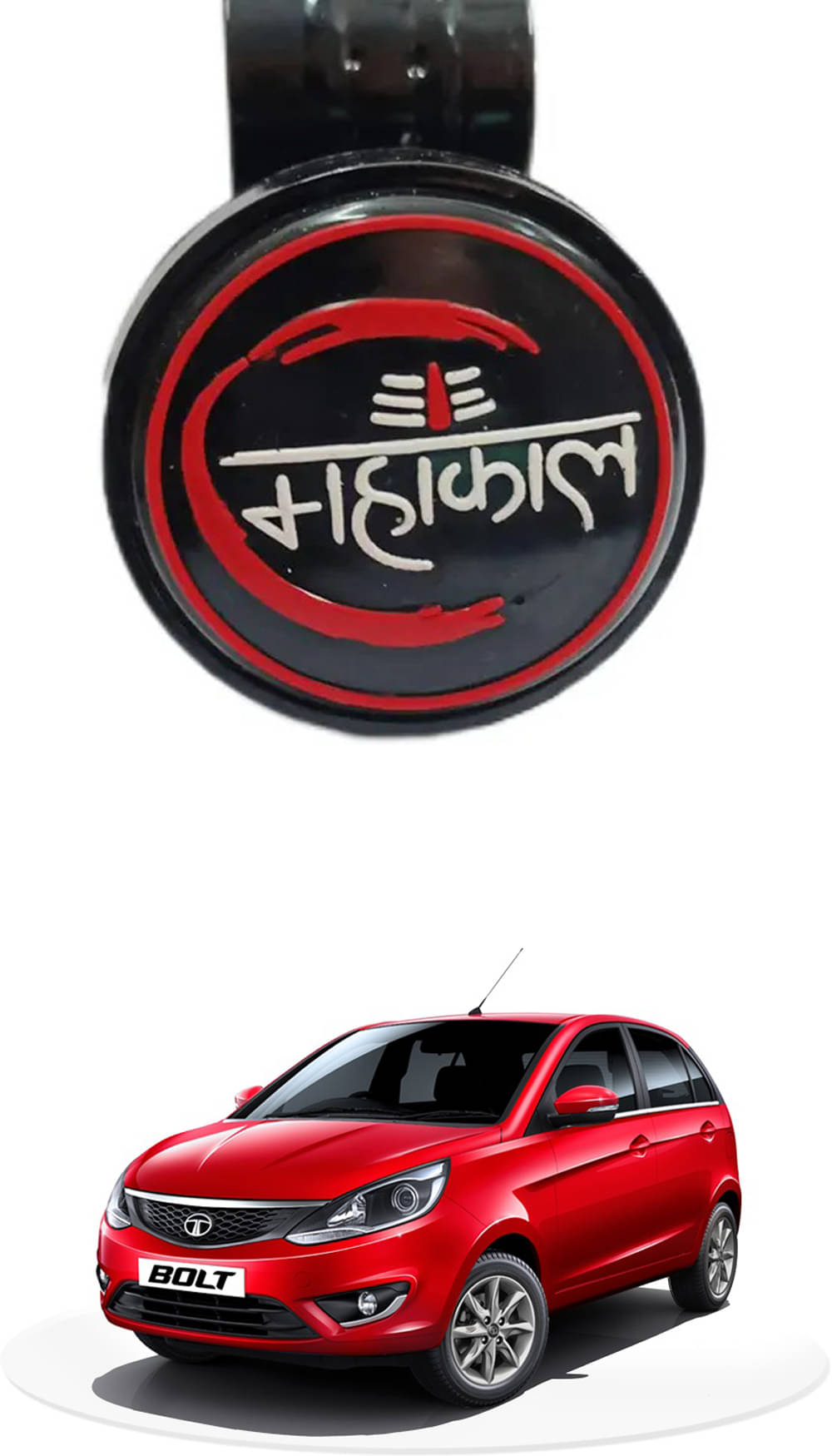     			Car New Steering Knob (Mahakal) For Tata Bolt